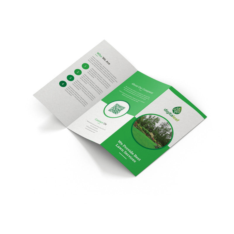 Custom brochure design process